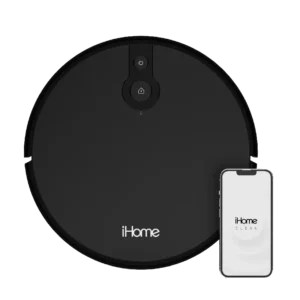 iHome AutoVac Eclipse Robot Vacuum with Mapping Technology, Ultra Strong Suction, 120 Min Runtime, App Connectivity - Image 1