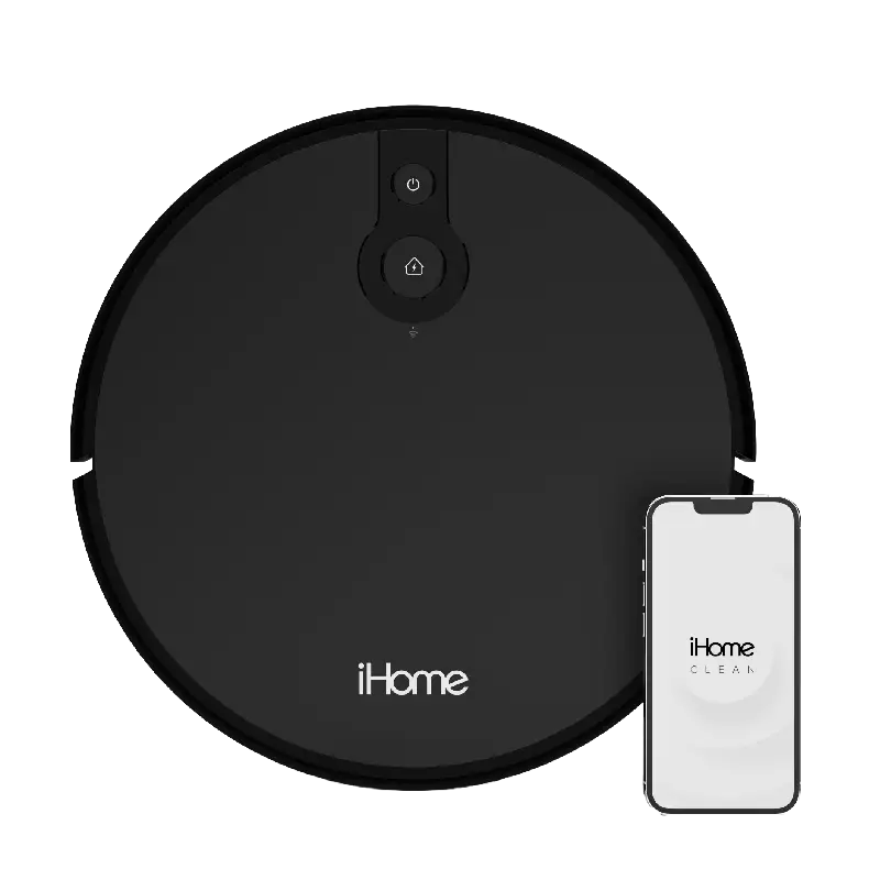 iHome AutoVac Eclipse Robot Vacuum with Mapping Technology, Ultra Strong Suction, 120 Min Runtime, App Connectivity - Image 1
